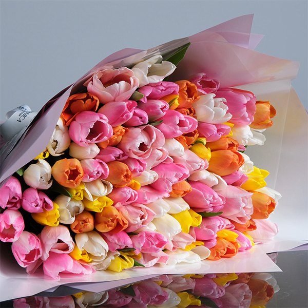 colorful tulips - Botanica Flower Boutique