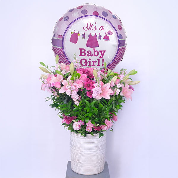 New Born Baby Girl Bouquet