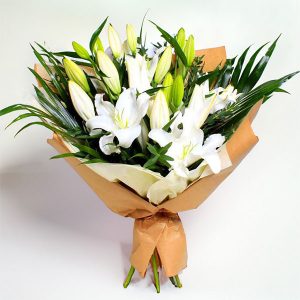 white lilies casablanca