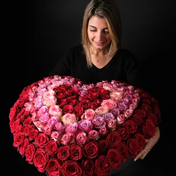 heart flowers