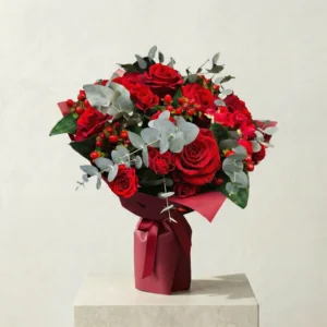 red bouquet