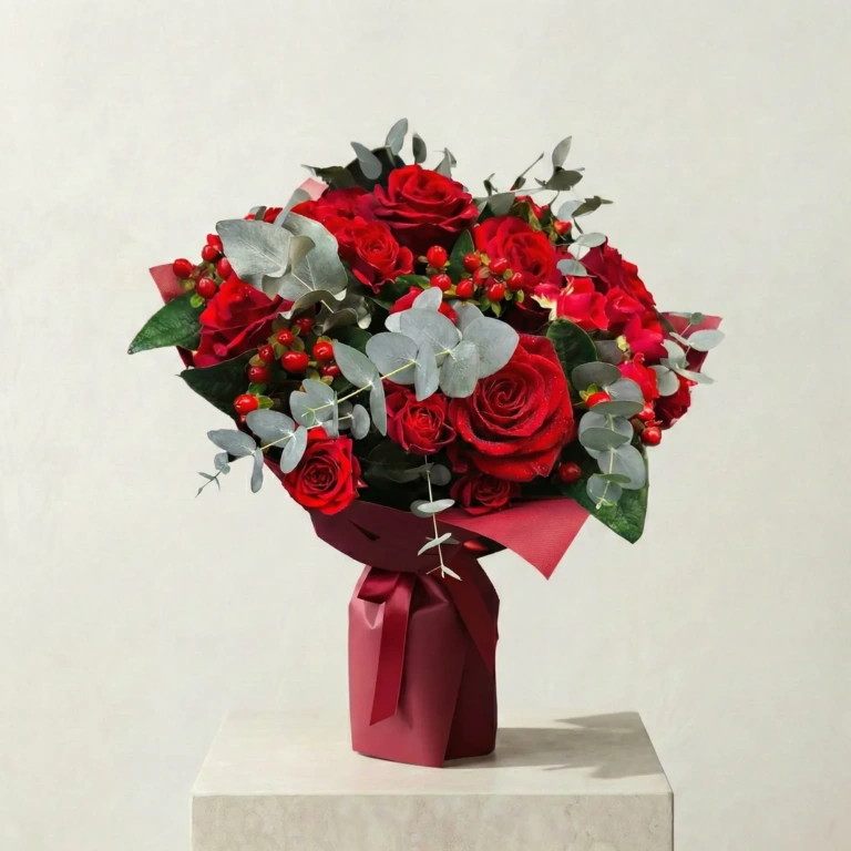 red bouquet