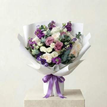 purple bouquet