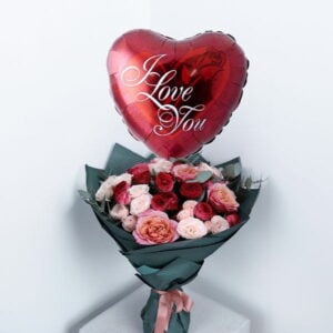 Vibrant Beauty Bundle with romantic blooms