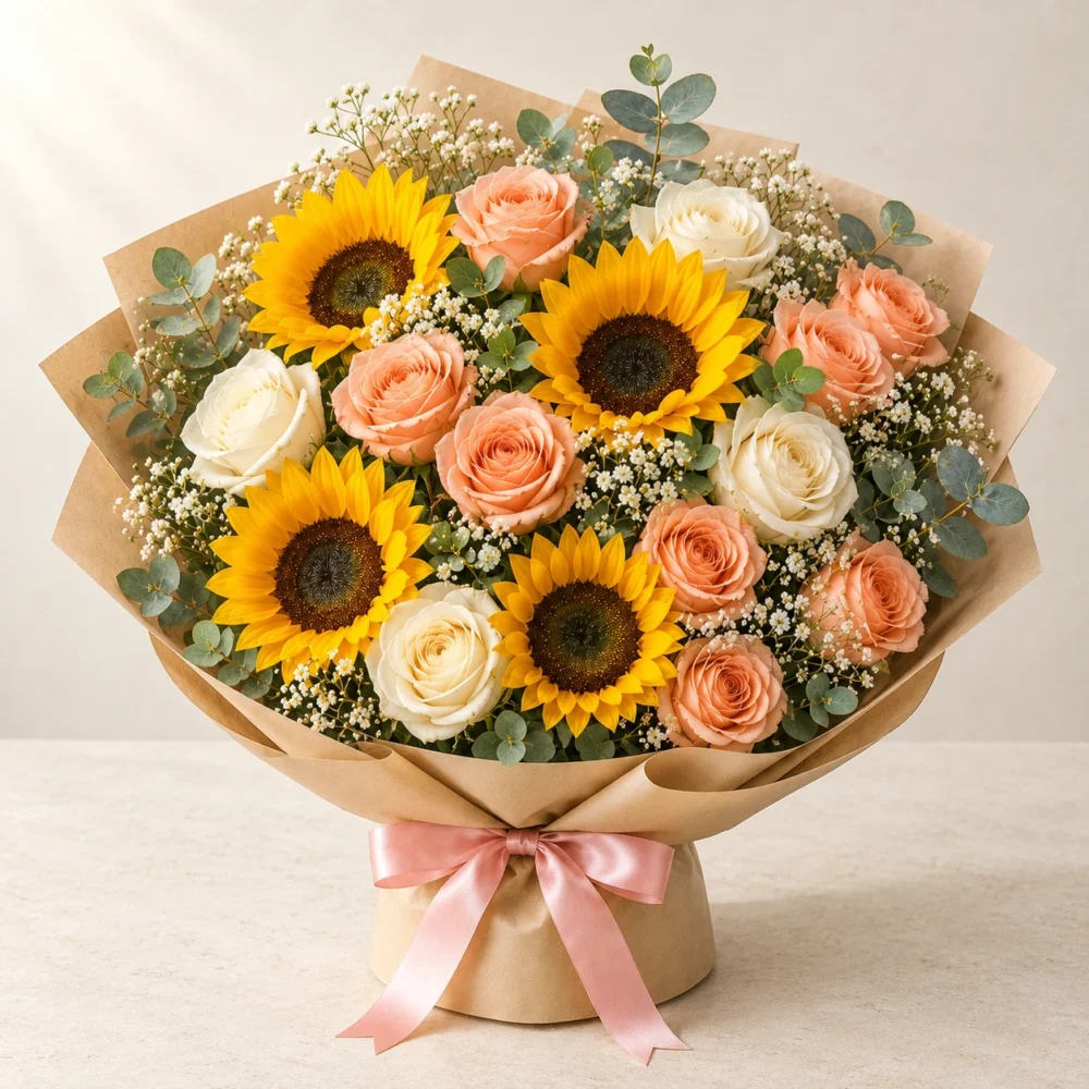 Sun-Kissed Roses